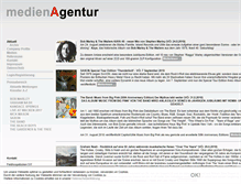 Tablet Screenshot of medienagentur-hh.de